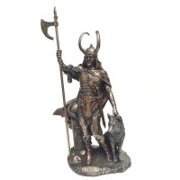 Loki Norse God Statue Sculpture Trickster Archenemy of Thor *GREAT HOLIDAY GIFT!   223102968500